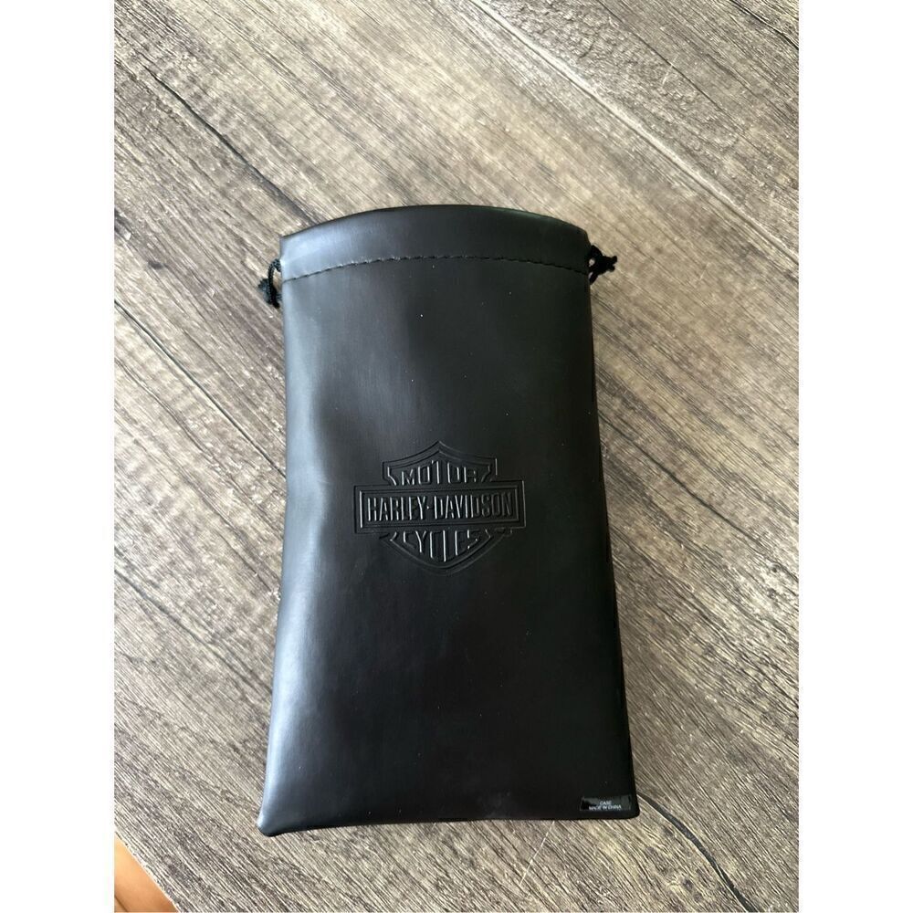 Harley Davidson Sunglasses Case Faux Leather